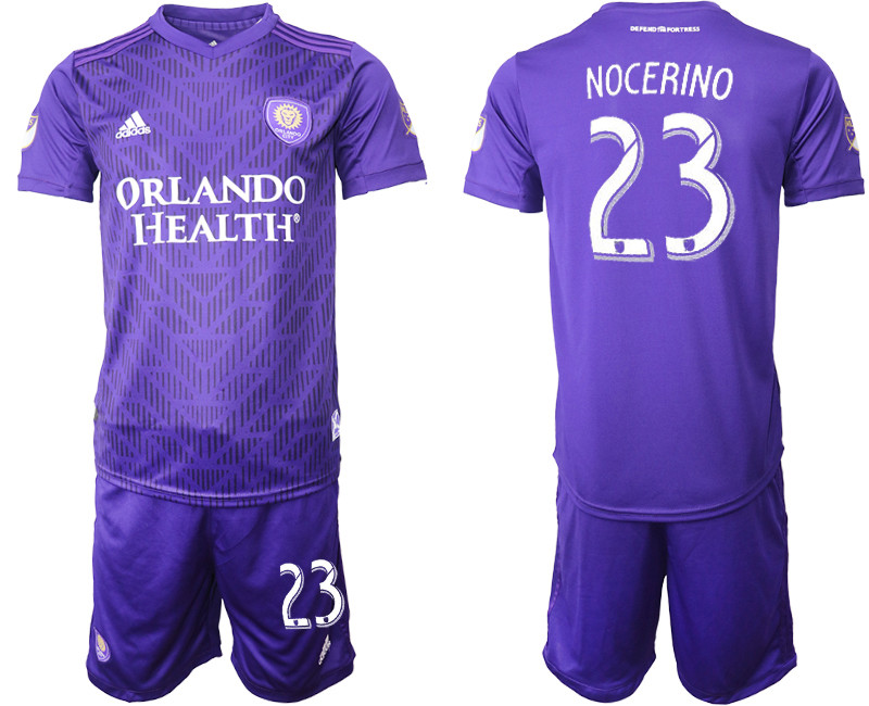 2019 20 Orlando City 23 NOCERINO Home Soccer Jersey