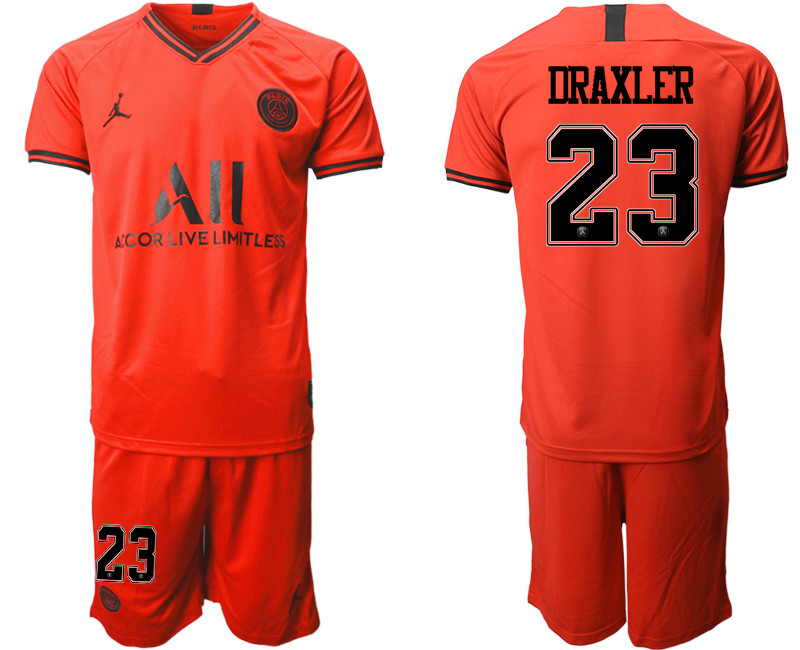 2019 20 Paris Saint Germain 23 DRAXLER Away Soccer Jersey