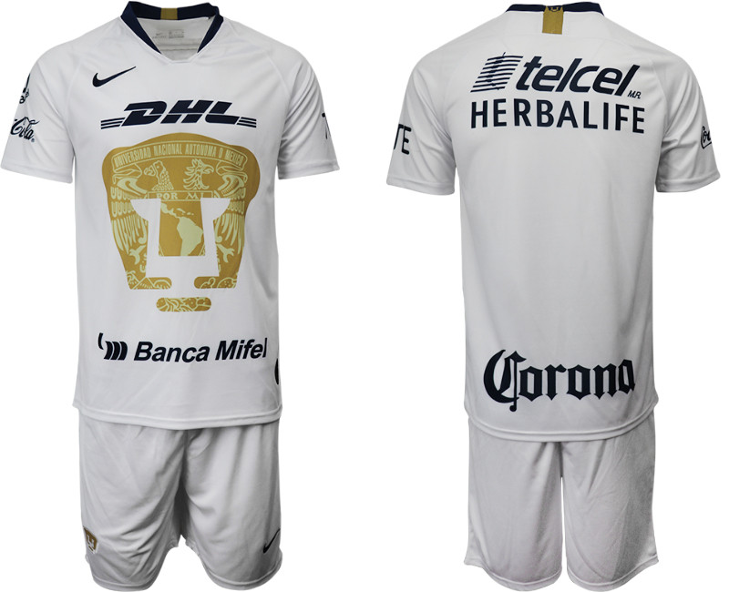 2019 20 Pumas UNAM Home Soccer Jersey