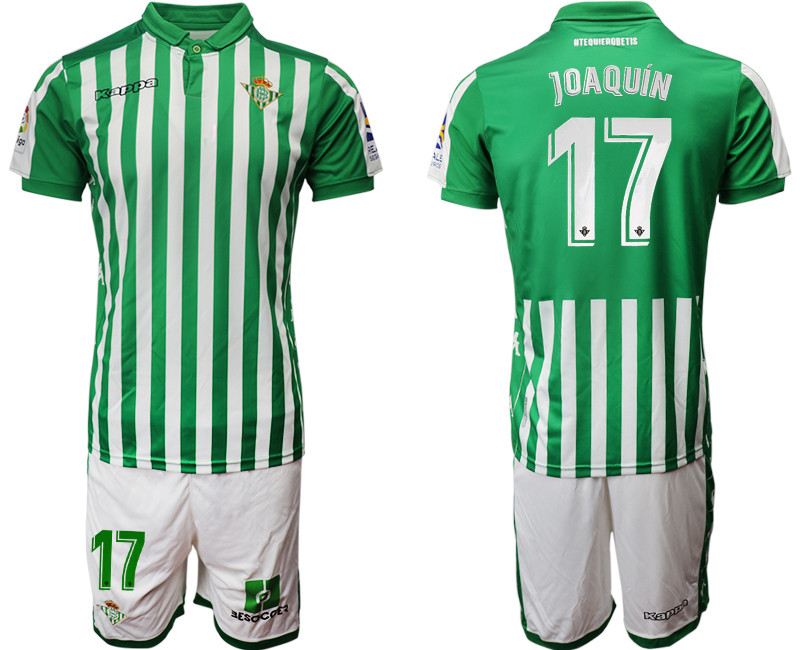2019 20 Real Betis 17 JOAQUIN Home Soccer Jersey