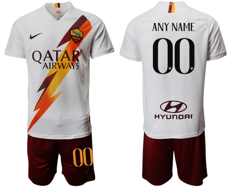 2019 20 Roma Customized Away Soccer Jersey