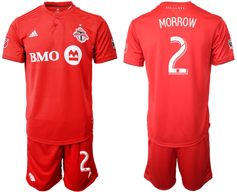 2019 20 Toronto FC 2 MORROW Home Soccer Jersey