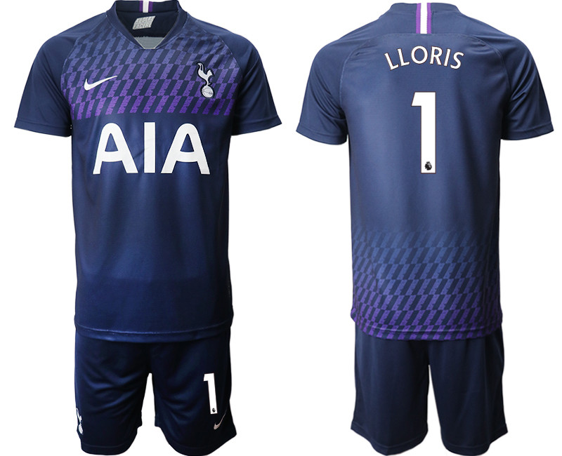 2019 20 Tottenham Hotspur 1 LLORIS Away Soccer Jersey