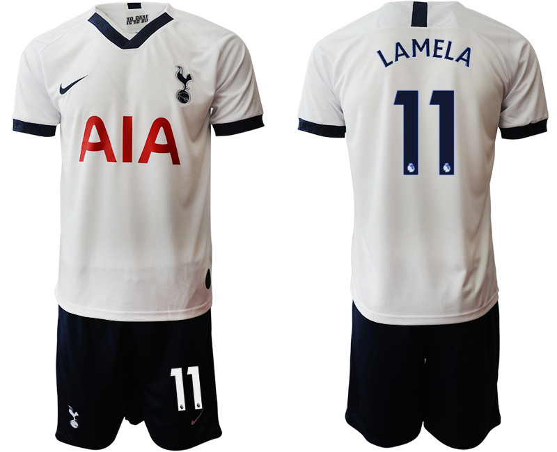 2019 20 Tottenham Hotspur 11 LAMELA Home Soccer Jersey
