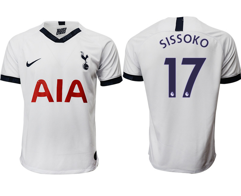 2019 20 Tottenham Hotspur 17 SISSOKO Home Thailand Soccer Jersey