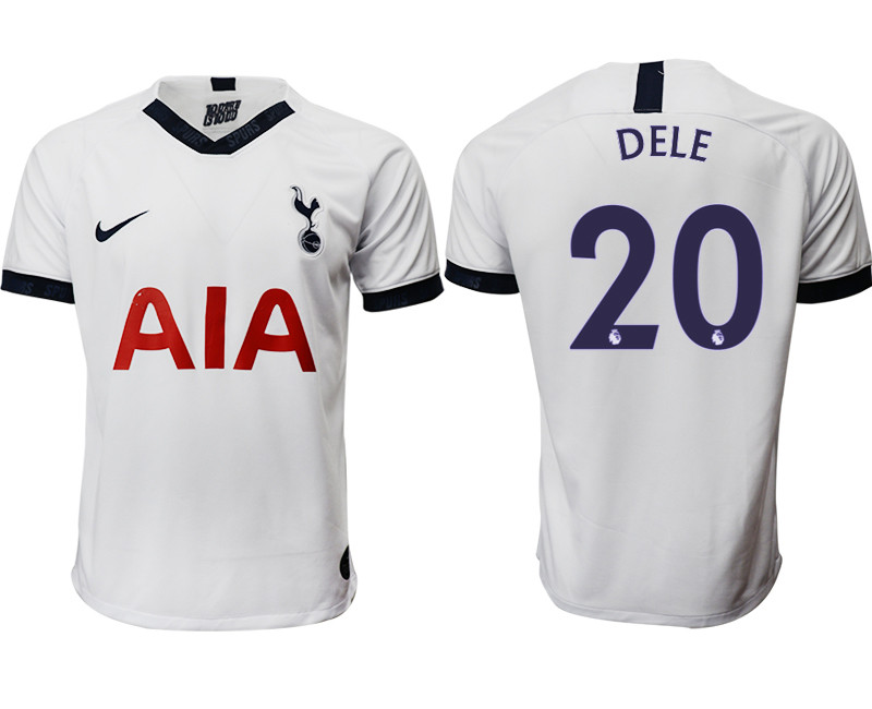 2019 20 Tottenham Hotspur 20 DELE Home Thailand Soccer Jersey