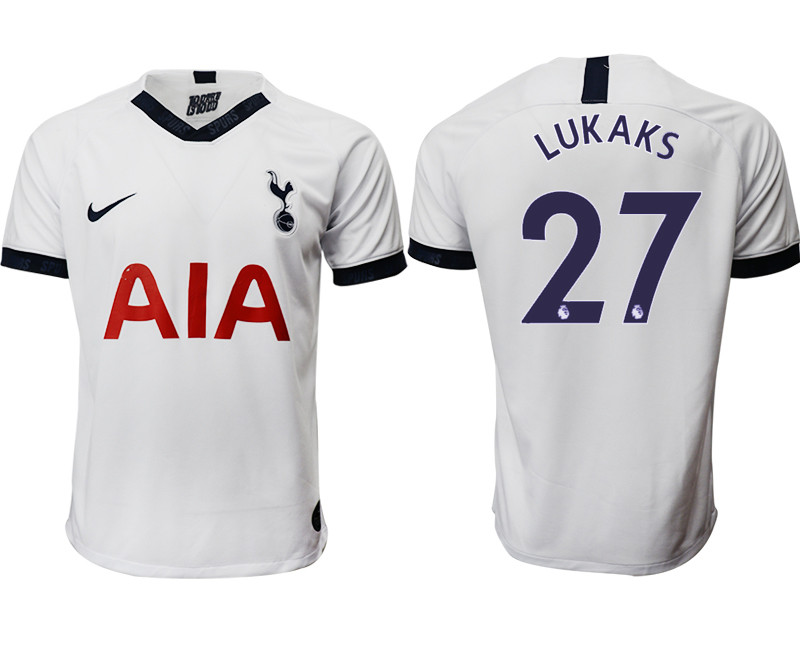 2019 20 Tottenham Hotspur 27 LUKAKS Home Thailand Soccer Jersey