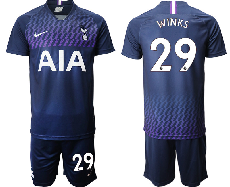 2019 20 Tottenham Hotspur 29 WINKS Away Soccer Jersey