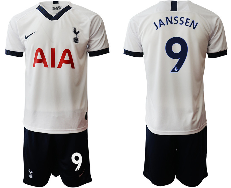 2019 20 Tottenham Hotspur 9 JANSSEN Home Soccer Jersey