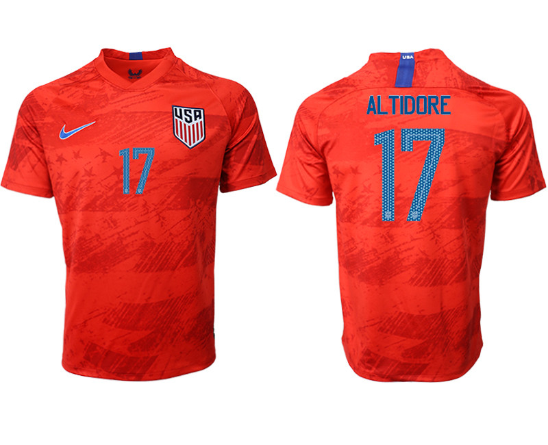 2019 20 USA 17 ALTIDORE Away Thailand Soccer Jersey