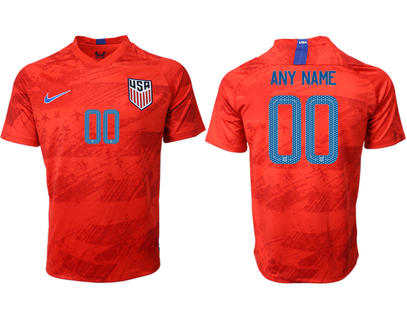 2019 20 USA Customized Away Thailand Soccer Jersey