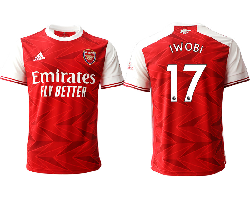 2020 21 Arsenal 17 IWOBI Home Thailand Soccer Jersey