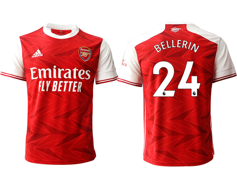 2020 21 Arsenal 24 BELLERIN Home Thailand Soccer Jersey