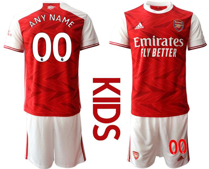 2020 21 Arsenal Customized Youth Home Soccer Jersey