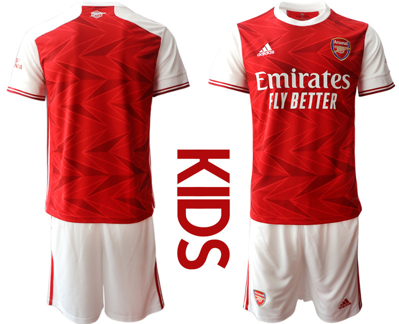 2020 21 Arsenal Youth Home Soccer Jersey