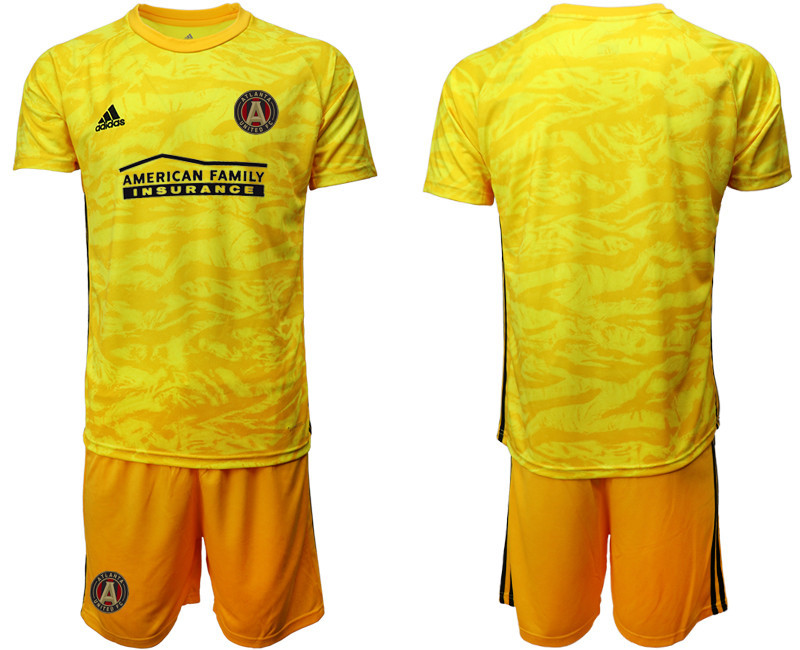 2020 21 Atlanta United FC Yellow Goalkeeper Soccer Jersey