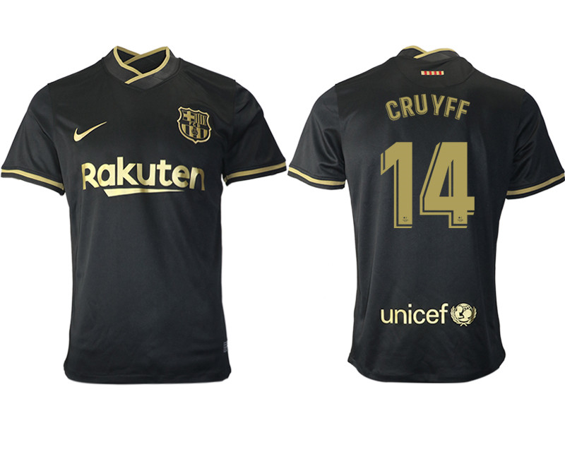 2020 21 Barcelona 14 CRUYFF Away Thailand Soccer Jersey