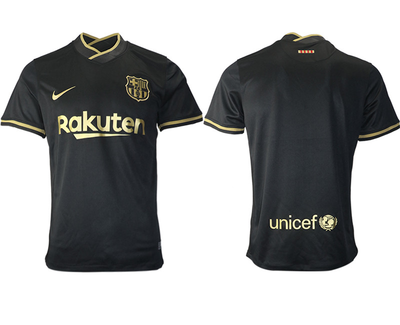 2020 21 Barcelona Away Thailand Soccer Jersey