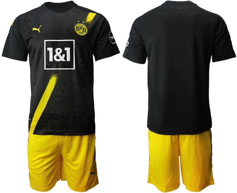 2020 21 Dortmund Away Soccer Jersey