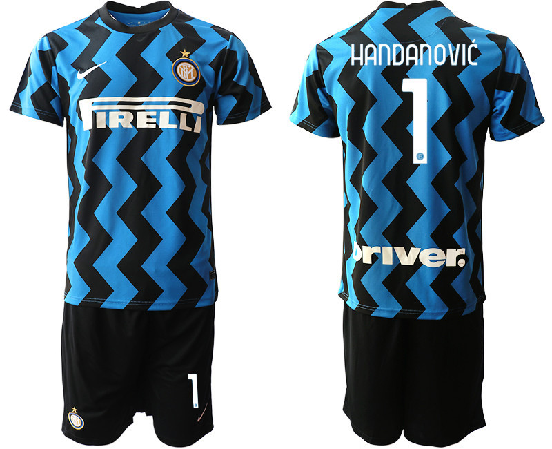 2020 21 Inter Milan 1 HANDANOVIC Home Soccer Jersey