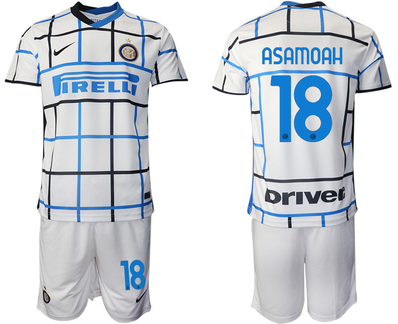 2020 21 Inter Milan 18 ASAMOAH Away Soccer Jersey