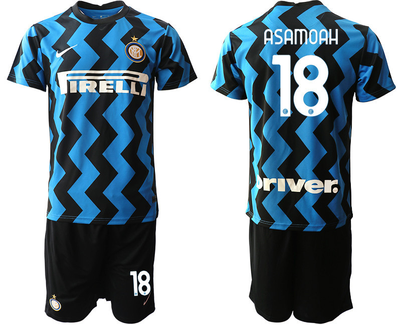 2020 21 Inter Milan 18 ASAMOAH Home Soccer Jersey