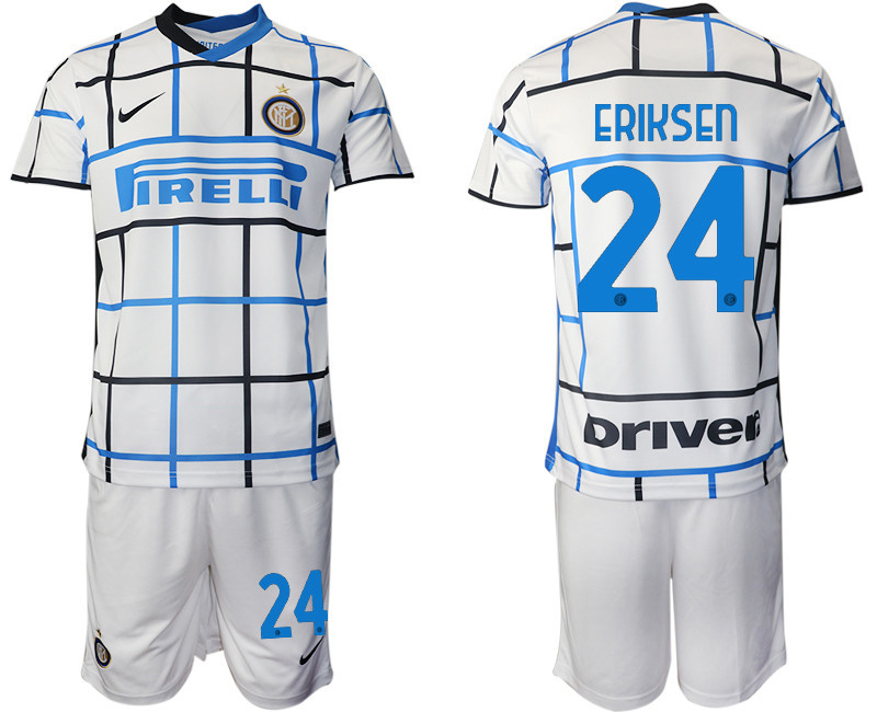 2020 21 Inter Milan 24 ERIKSEN Away Soccer Jersey