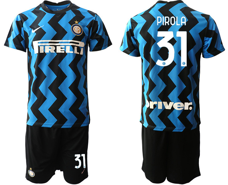 2020 21 Inter Milan 31 PIROLA Home Soccer Jersey