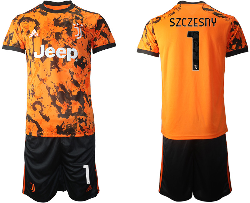 2020 21 Juventus 1 SZCZESNY Third Away Soccer Jersey