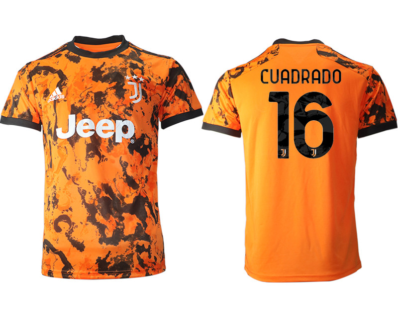 2020 21 Juventus 16 CUADRADO Third Thailand Soccer Jersey