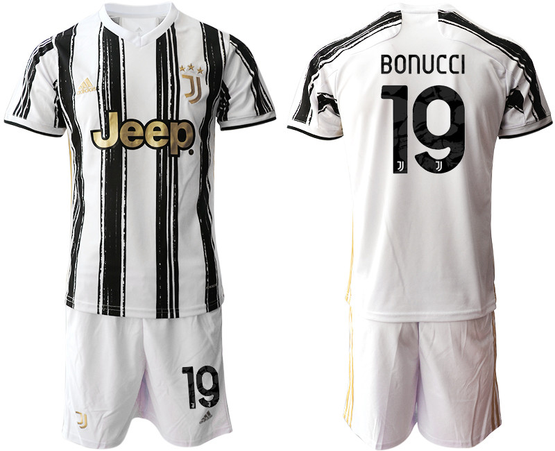 2020 21 Juventus 19 BONUCCI Home Soccer Jersey