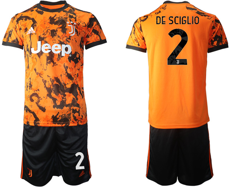 2020 21 Juventus 2 DE SCIGLIO Third Away Soccer Jersey