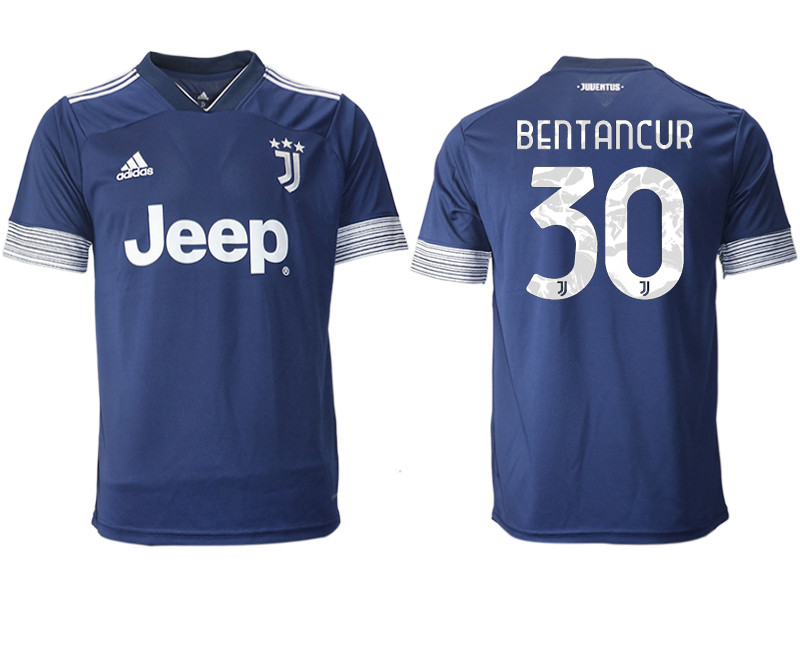 2020 21 Juventus 30 BENTANCUR Away Thailand Soccer Jersey