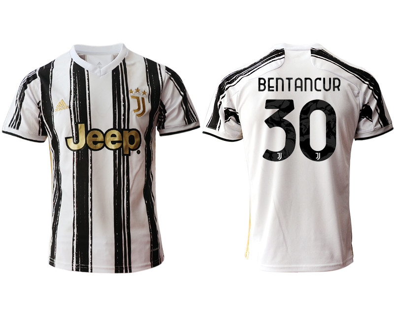 2020 21 Juventus 30 BENTANCUR Home Thailand Soccer Jersey