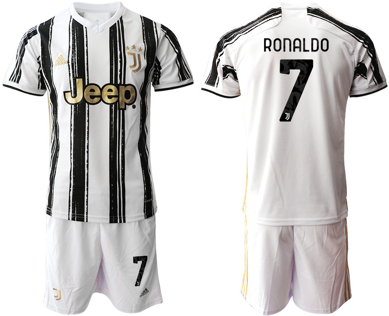 2020 21 Juventus 7 RONALDO Home Soccer Jersey