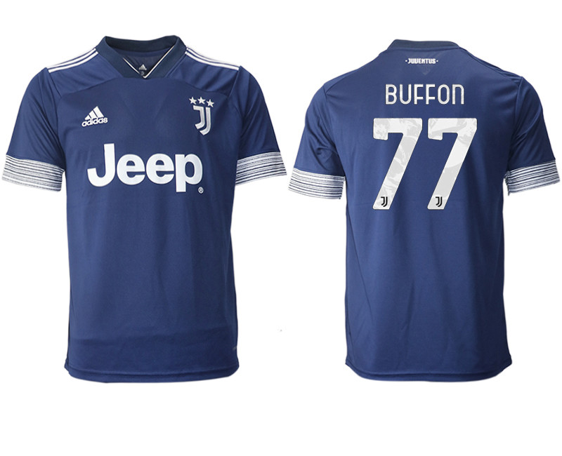 2020 21 Juventus 77 BUFFON Away Thailand Soccer Jersey