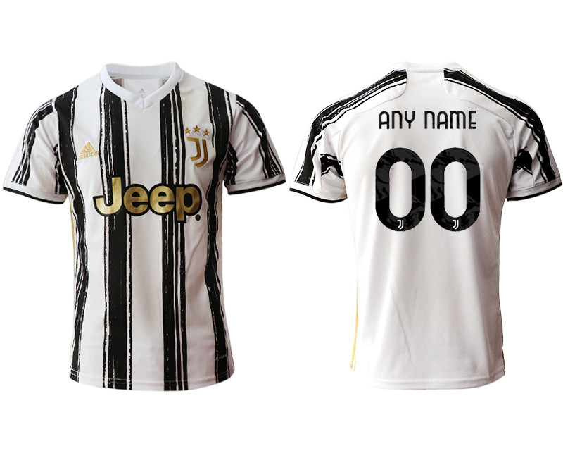 2020 21 Juventus Customized Home Thailand Soccer Jersey