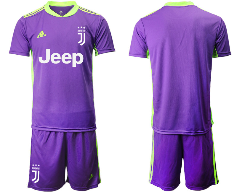 2020 21 Juventus Purple Goalkeeper Soccer Jersey