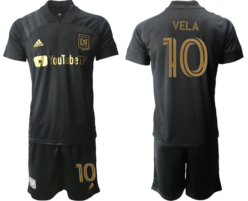 2020 21 Los Angeles FC 10 VELA Home Soccer Jersey