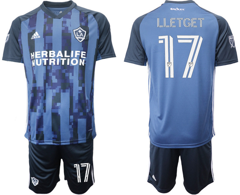 2020 21 Los Angeles Galaxy 17 LLETGET Away Soccer Jersey