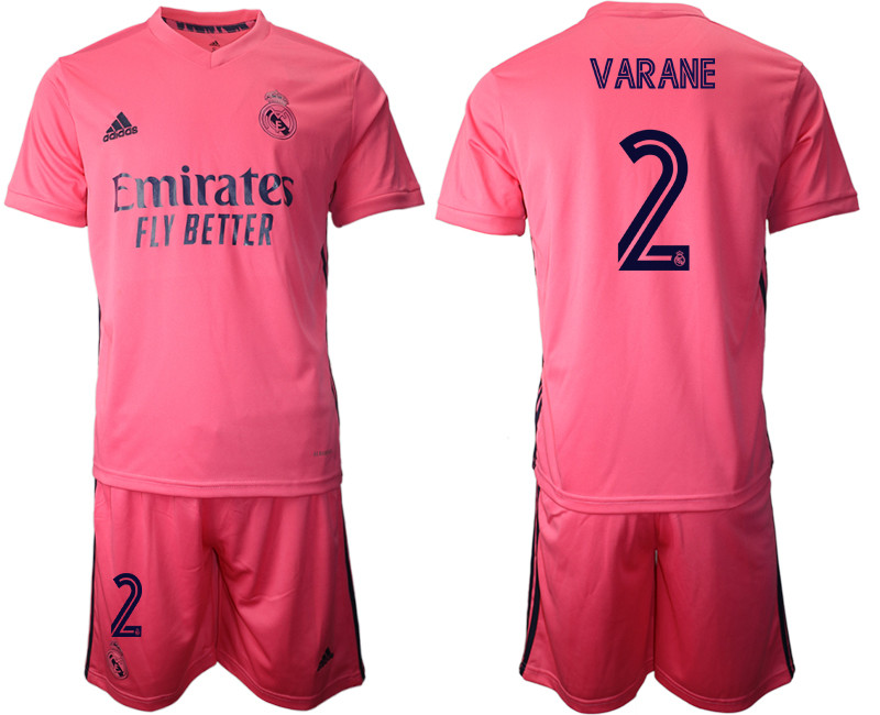 2020 21 Real Madrid 2 VARANE Away Soccer Jersey