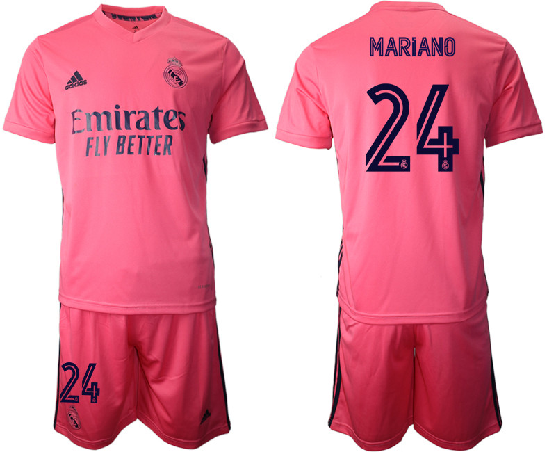 2020 21 Real Madrid 24 MARIANO Away Soccer Jersey