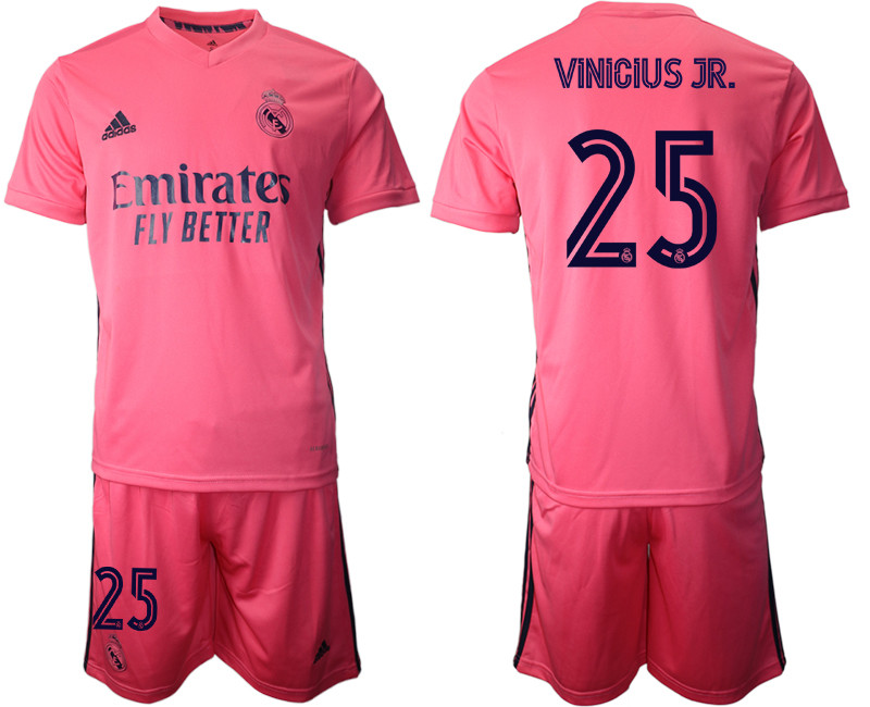 2020 21 Real Madrid 25 VINICIUS JR. Away Soccer Jersey