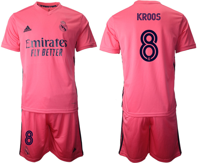 2020 21 Real Madrid 8 KROOS Away Soccer Jersey