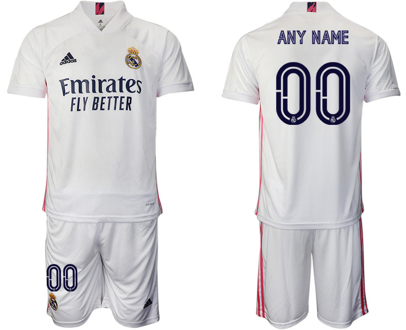 2020 21 Real Madrid Customized Home Soccer Jersey