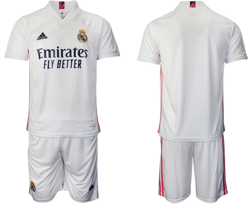 2020 21 Real Madrid Home Soccer Jersey