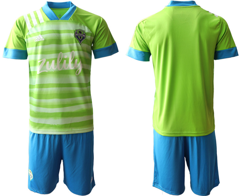 2020 21 Seattle Sounders Home Soccer Jersey