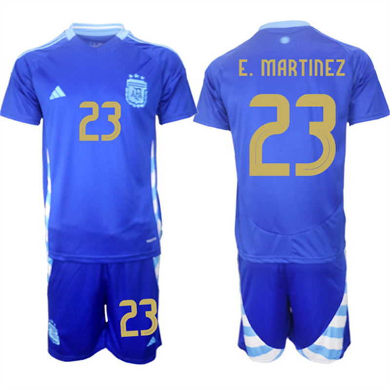 2024 25 Argentina 23 E.MARTINEZ Away Soccer Jersey