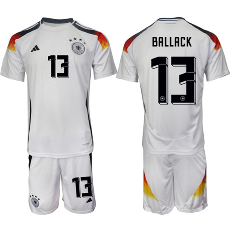 2024 25 Germany 13 Michael Ballack Home Soccer Jersey