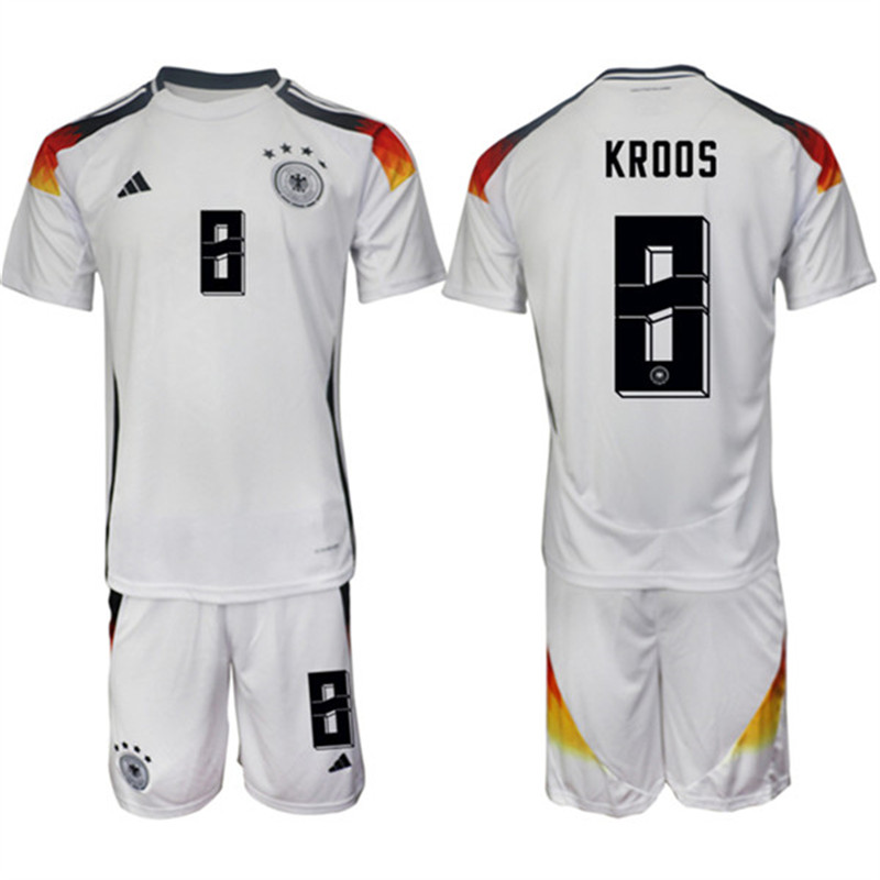 2024 25 Germany 8 Toni Kroos Home Soccer Jersey